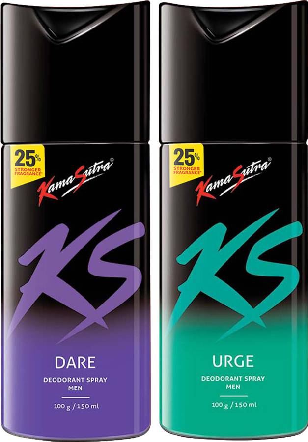 KamaSutra Urge and Dare Deodorant Spray  -  For Men