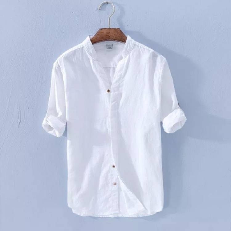 D shant clothing Cotton Polyester Blend Printed Shirt Fabric