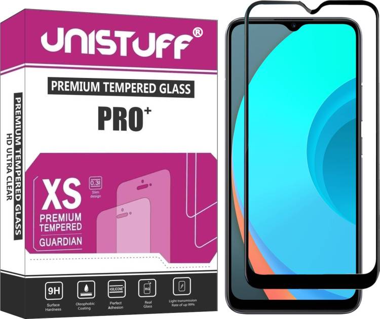 Unistuff Tempered Glass Guard for Realme C11, Realme C12, Realme C15