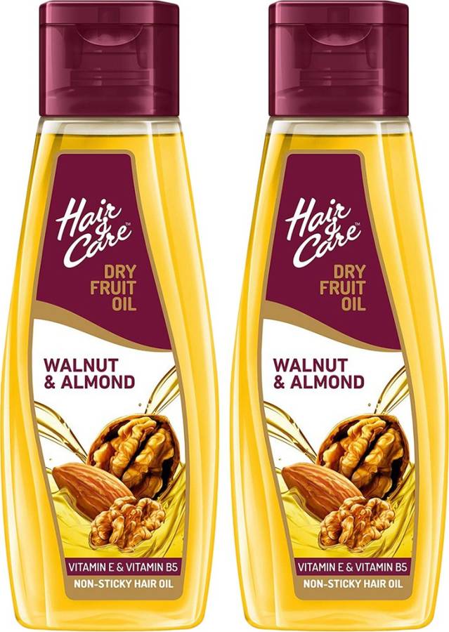 Hair & Care With Walnut & Almond,Non-Sticky  Hair Oil Price in India