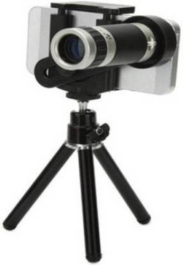 CHG Telescope with 8X for Cell Phone Optical Magnifier With Tripod for All Android and iOS Device Lens