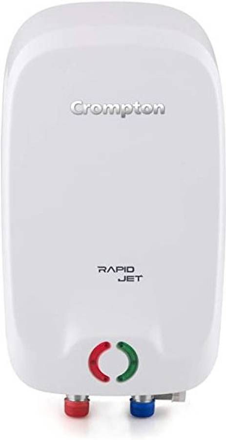 Crompton 3 L Instant Water Geyser (AIWH-3LRPIDJT3KW5Y Rapid Jet, White)