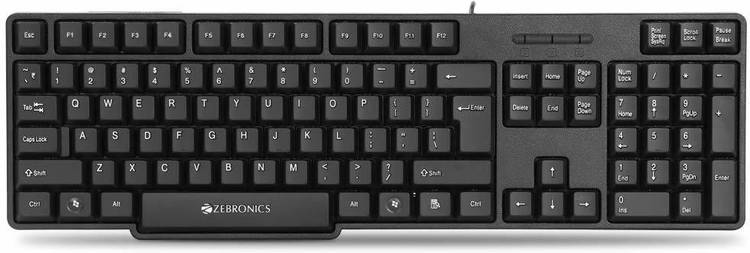 Zebronics Zb- K20 Wired USB Desktop Keyboard