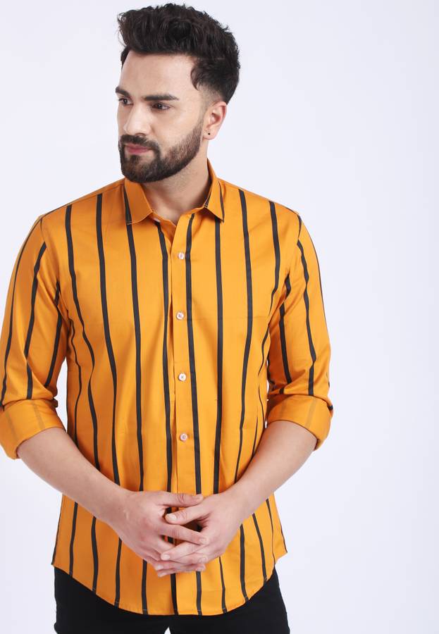 Men Striped Casual Shirt