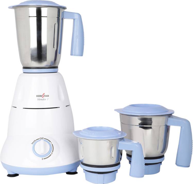 Kenstar MG Slender 7 KMSLE75B3S-DBB 750 W Mixer Grinder