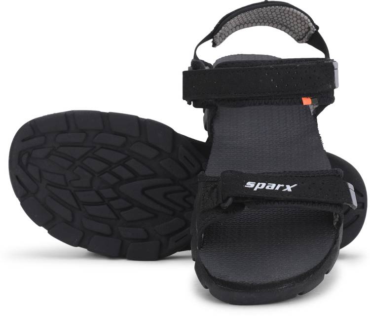 Men Black, Grey Sandal