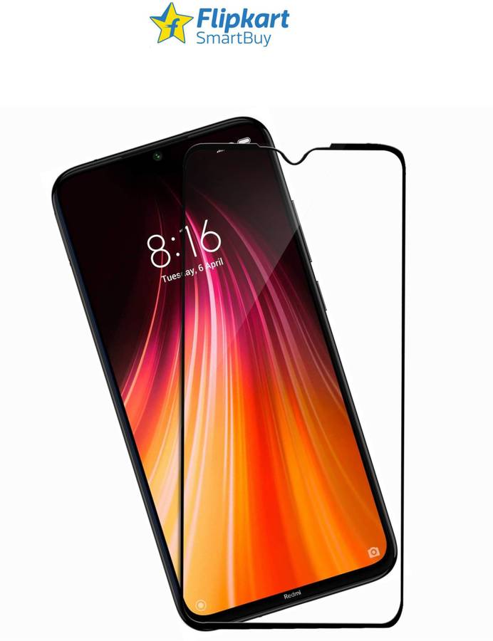 Flipkart Smartbuy Edge To Edge Tempered Glass for Mi Redmi Note 8