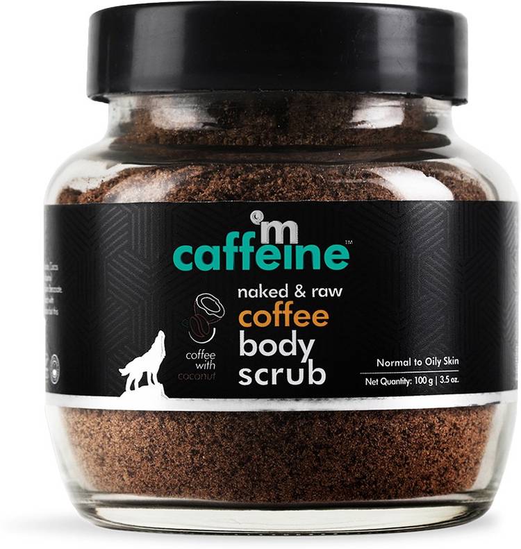 MCaffeine Coffee Body Scrub | Coconut | Tan Removal | Oily/Normal Skin | Paraben & SLS Free Scrub