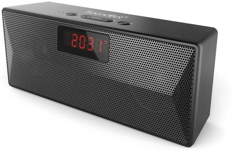 SoundBot SB1023 Bluetooth FM Radio Alarm Clock 8 W Bluetooth  Speaker