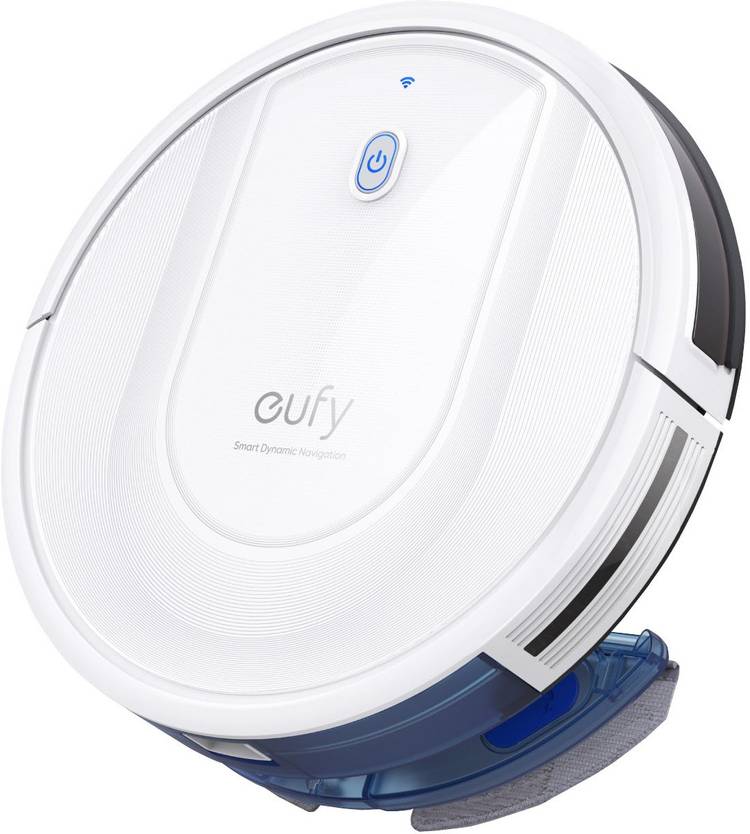 Eufy Robovac G10 Hybrid ME-T2150G21 Robotic Floor Cleaner with 2 in 1 Mopping and Vacuum (WiFi Connectivity, Google Assistant and Alexa)