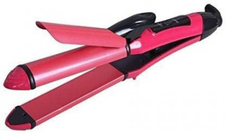 PKK TRADERS straight and curl Hair Straightener (Pink) straight and curl Hair Straightener (Pink) Hair Straightener Price in India