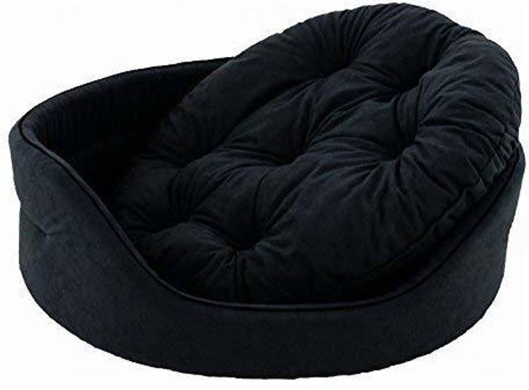 R.K Products Dark Gry with Black Chors (1) XL Pet Bed