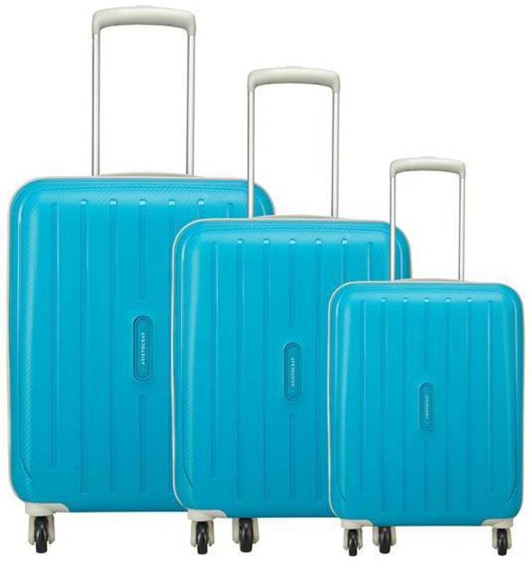 Hard Body Set of 3 Luggage - Photon Strolly Set 55+65+75 360 Tbl - Teal