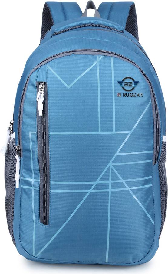 Large 35 L Laptop Backpack Waterproof expandable laptop bags (Teal blue)