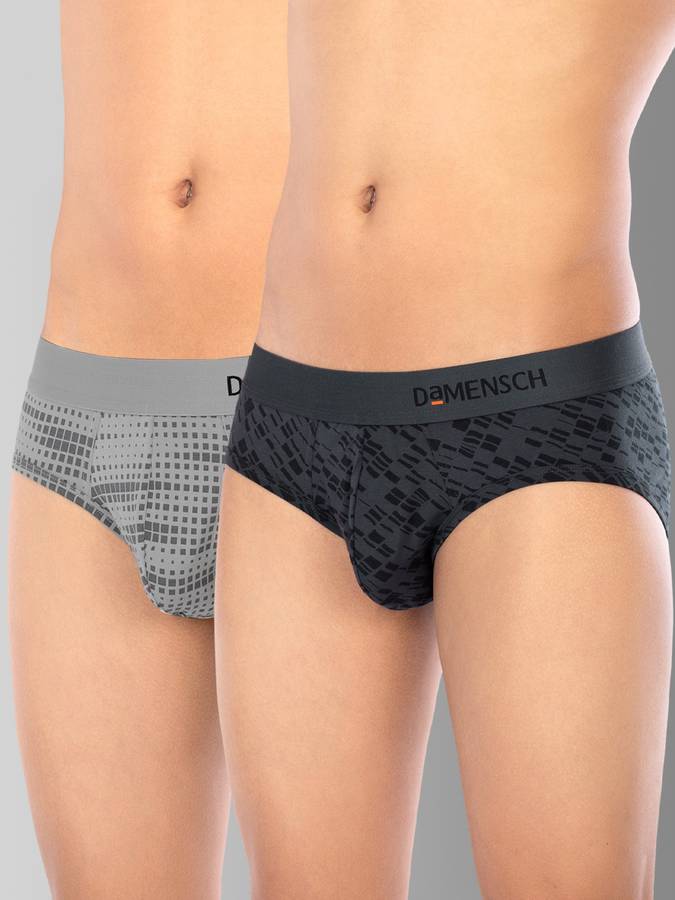 Men DEO-SOFT Deodorizing Modal Printed Brief