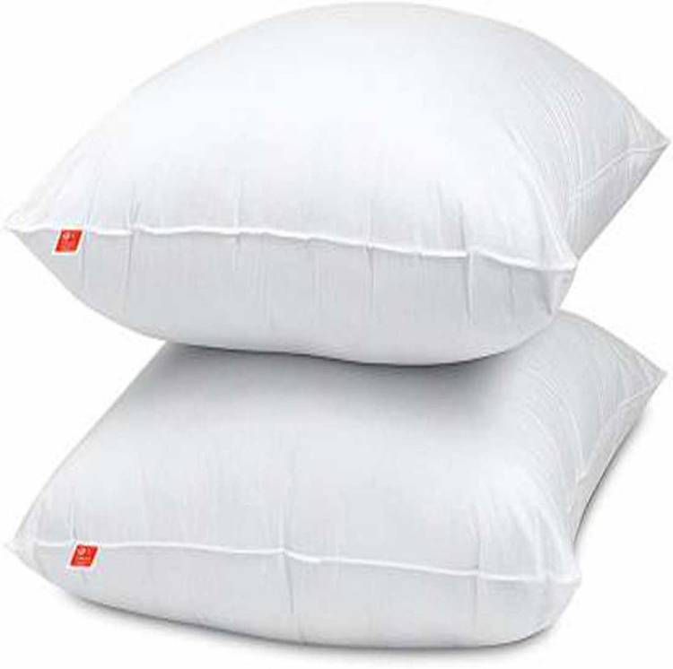 Feelcomfort Microfibre Solid Sleeping Pillow Pack of 2