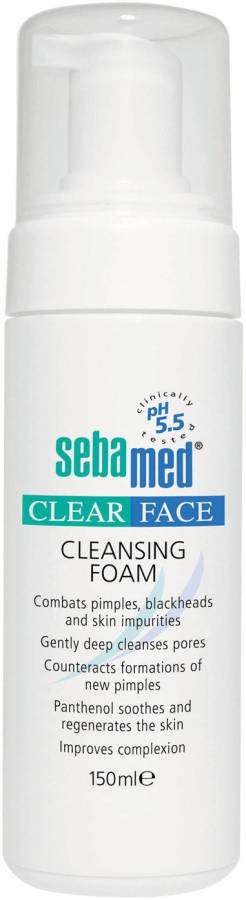 Sebamed Clear Face Foam Face Wash Price in India