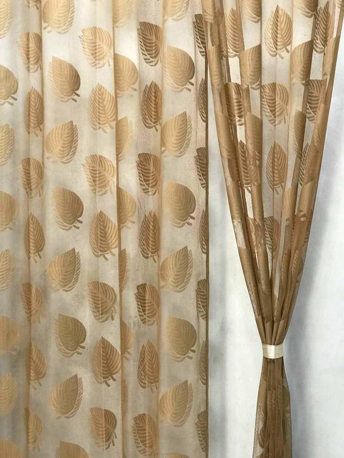 HVF Threads 274 cm (9 ft) Polyester Long Door Curtain Single Curtain