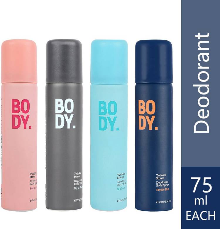 MINISO Frangrance Deodorant Combo Body Spray  -  For Men