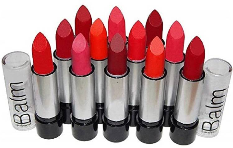 SWIPA matte lipstick balm set of 12 Price in India
