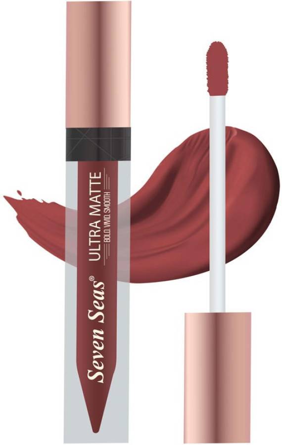 Seven Seas Ultra Matte Liquid Lipstick Medium Carmine Price in India