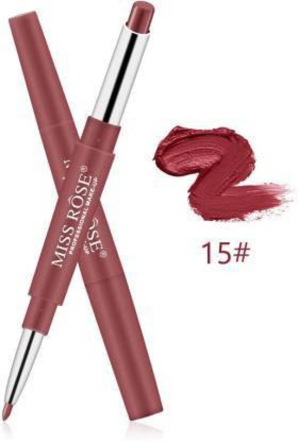 MISS ROSE Makeup Professional Lipstick & Liner 2 in 1-51 (Monica, #51) Price in India