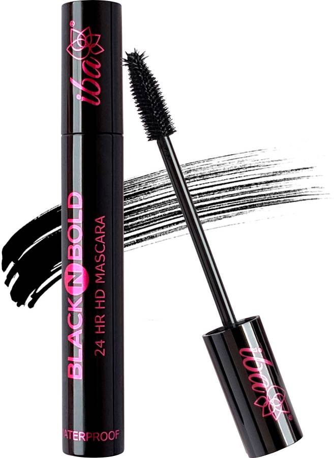 Iba Halal Care Black N Bold 24 Hr HD Mascara 8 ml Price in India