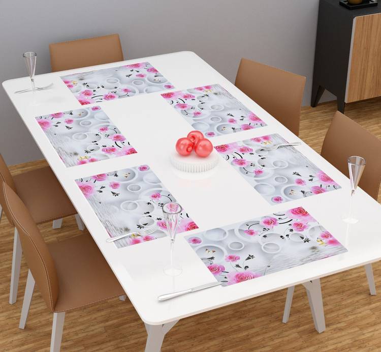 WONDERLAND Rectangular Pack of 6 Table Placemat