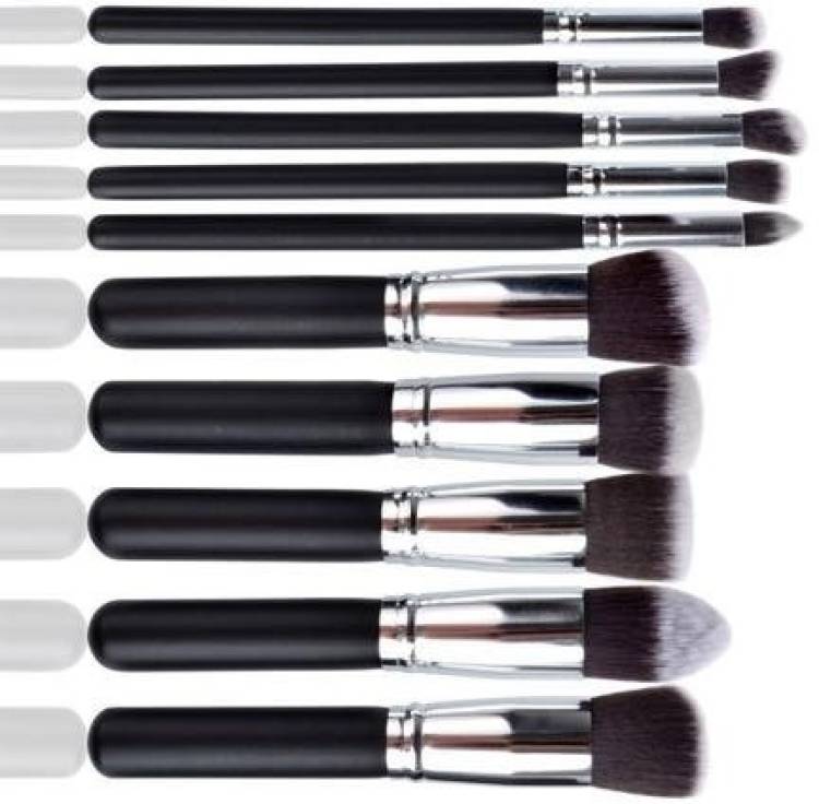 DUcare Makeup Brushes Set Premium Synthetic Kabuki Foundation Face Powder Blush Eyeshadow Brush Price in India