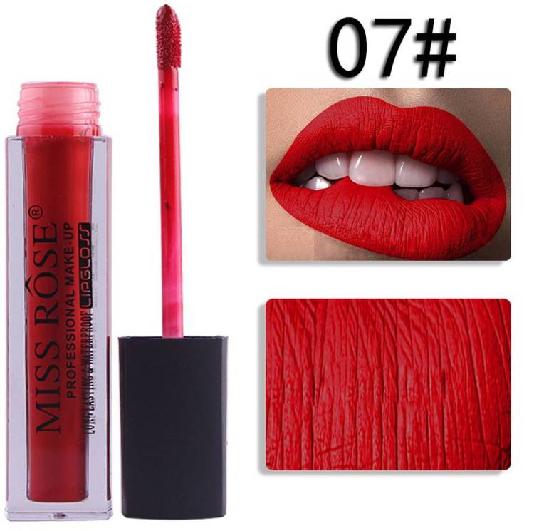 MISS ROSE Matte Lip Gloss - 07 Price in India