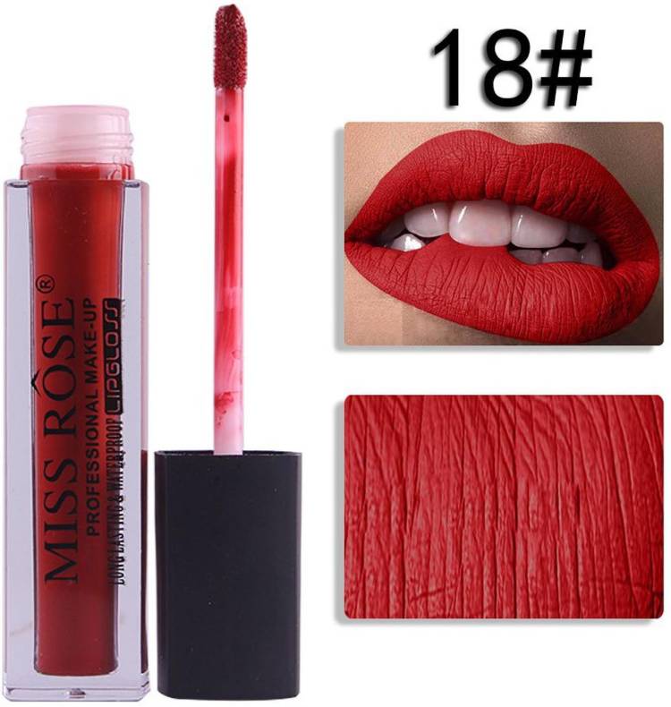 MISS ROSE Matte Lip Gloss - 18 Price in India