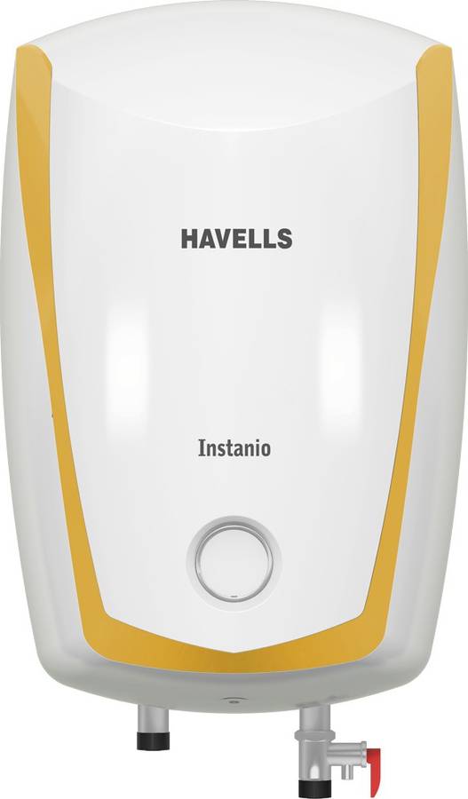 HAVELLS 10 L Storage Water Geyser (Instanio, White & Mustard)