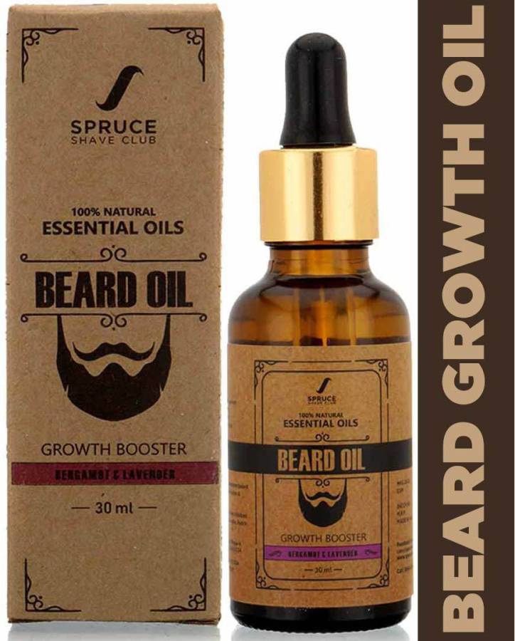 Spruce Shave Club Beard Oil For Beard Growth | 100% Natural Beard Oil For Men Hair Oil