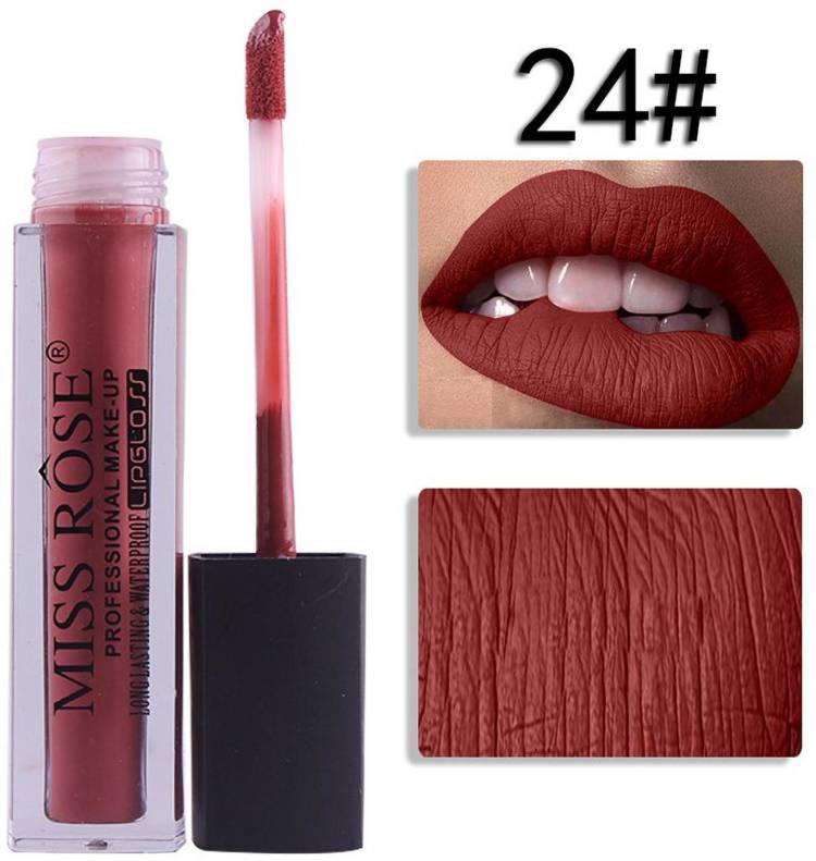 MISS ROSE Matte Lip Gloss - 24 Price in India