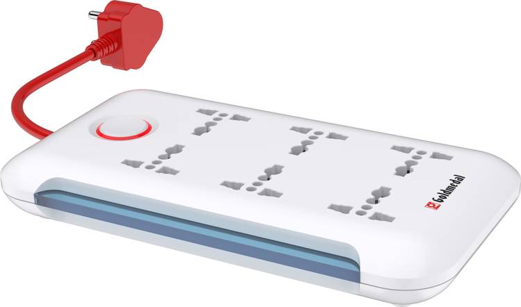 Gold Medal I-Strip Led 6 Socket Extension Boards