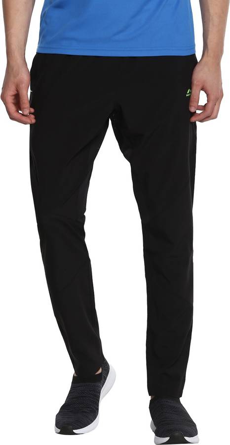 AQUA-2 Solid Men Black Track Pants