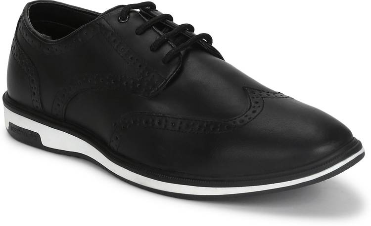 Brogues For Men (Black) For Men