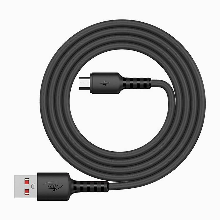 Itel ICD-21, 2A Fast Charging Data Cable 1 m AUX Cable