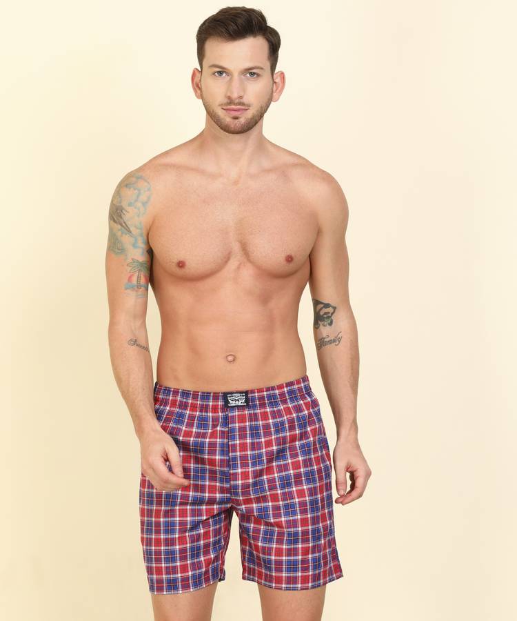 Checkered Checkered Men Boxer