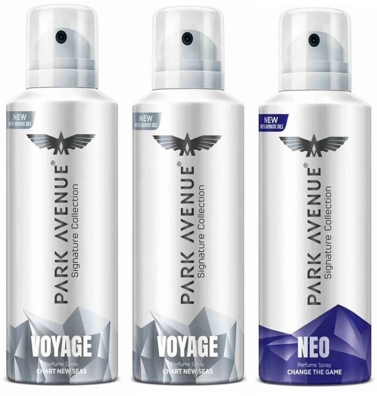 PARK AVENUE 2 Voyage & Neo Deodorant Spray  -  For Men & Women