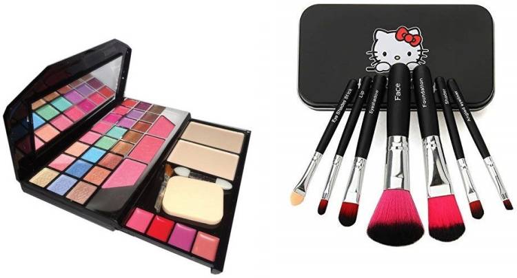 Insta Beauty Makeup Brushes + TYA Makeup Kit Price in India