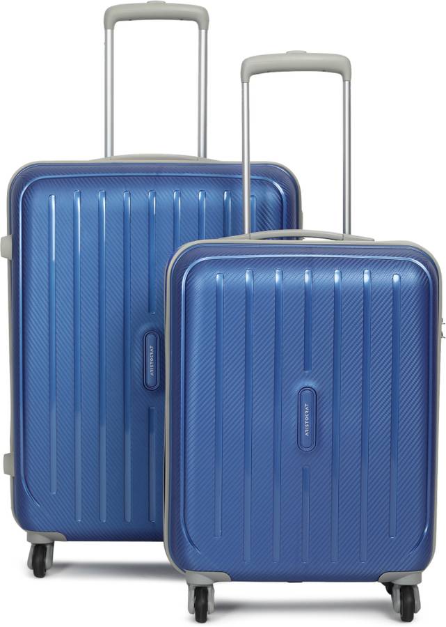 Hard Body Set of 2 Luggage - Photon Strolly Set 55+65 360 Mab - Blue