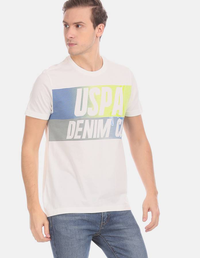 Solid Men Round Neck Pink T-Shirt
