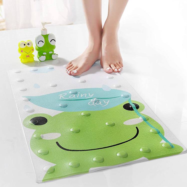 HOKiPO PVC (Polyvinyl Chloride) Bathroom Mat