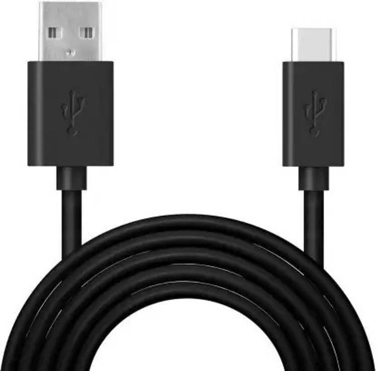 KRIZLER Type-C Usb cable for fast charging for Galaxy A71 / USB Cable | Data Sync Cable | Rapid Quick Dash Fast Charging Cable | Charger Cable | Type C to USB-A Cable (3.1 Amp, 1 Meter/3.2 Feet, TC, charging cable accessories 1 m USB Type C Cable
