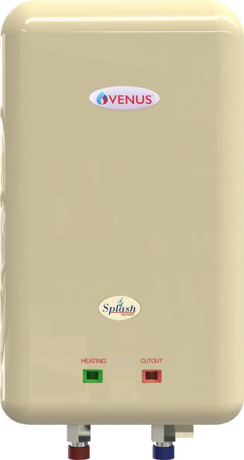 Venus 3 L Instant Water Geyser (3P30 Splash 3-Litre Instant Water Heater (Ivory), Ivory)