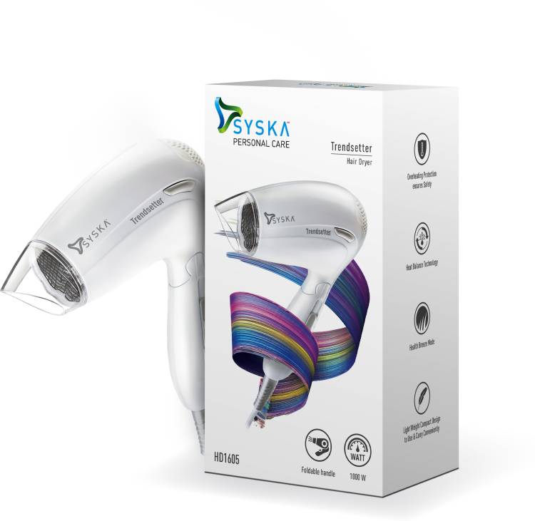 Syska HD1605 Hair Dryer Price in India