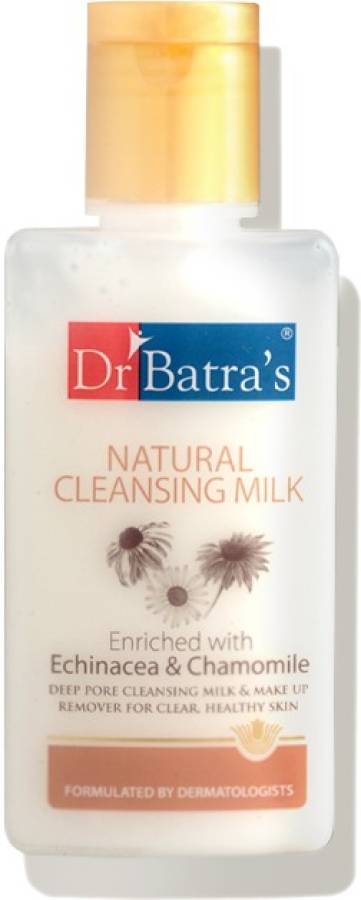 Dr Batra's Natural Cleansing Milk Enriched With Echinacea & Chamomile - 100 ml Price in India