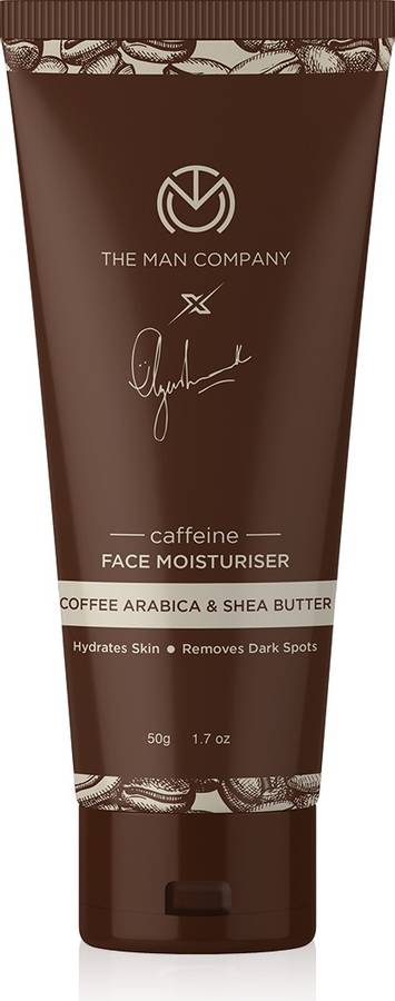 The Man Company Caffeine Face Moisturiser by Ayushmann Khurrana with Coffee Arabica and Shea Butter