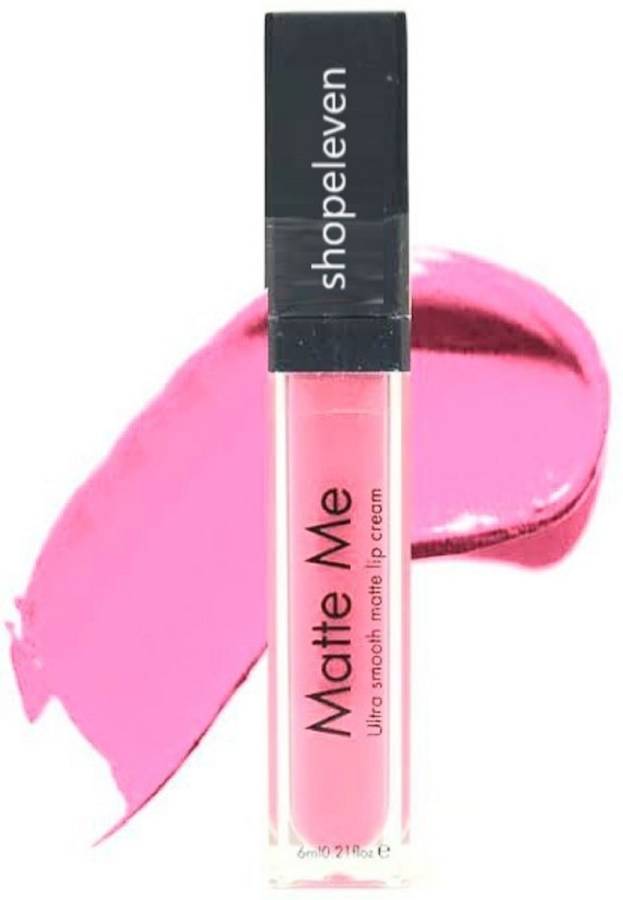 Shopeleven Pink Matte Me Ultra Smooth Liquid Lipstick Price in India